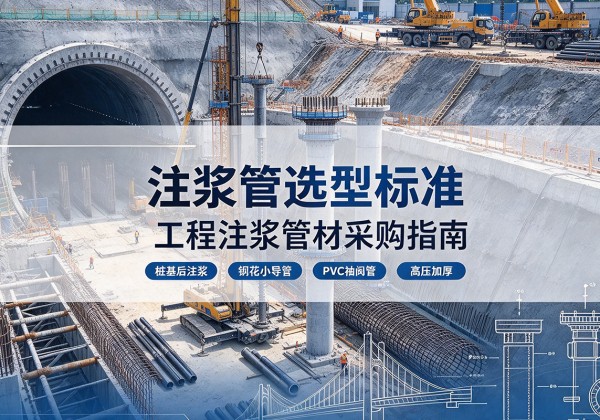 船山注浆管选型标准